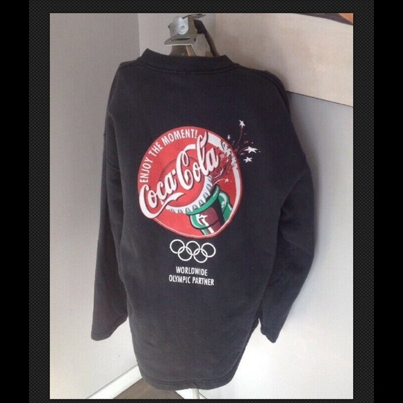 Screen Stars Other - VTG 90S SCREEN  STARS COCA COLA  SWEATSHIRT XL